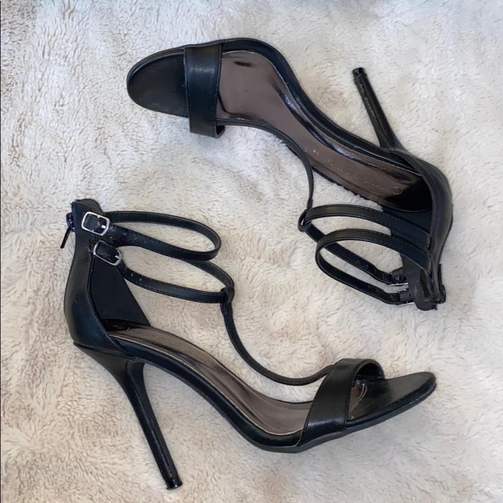 Black heels